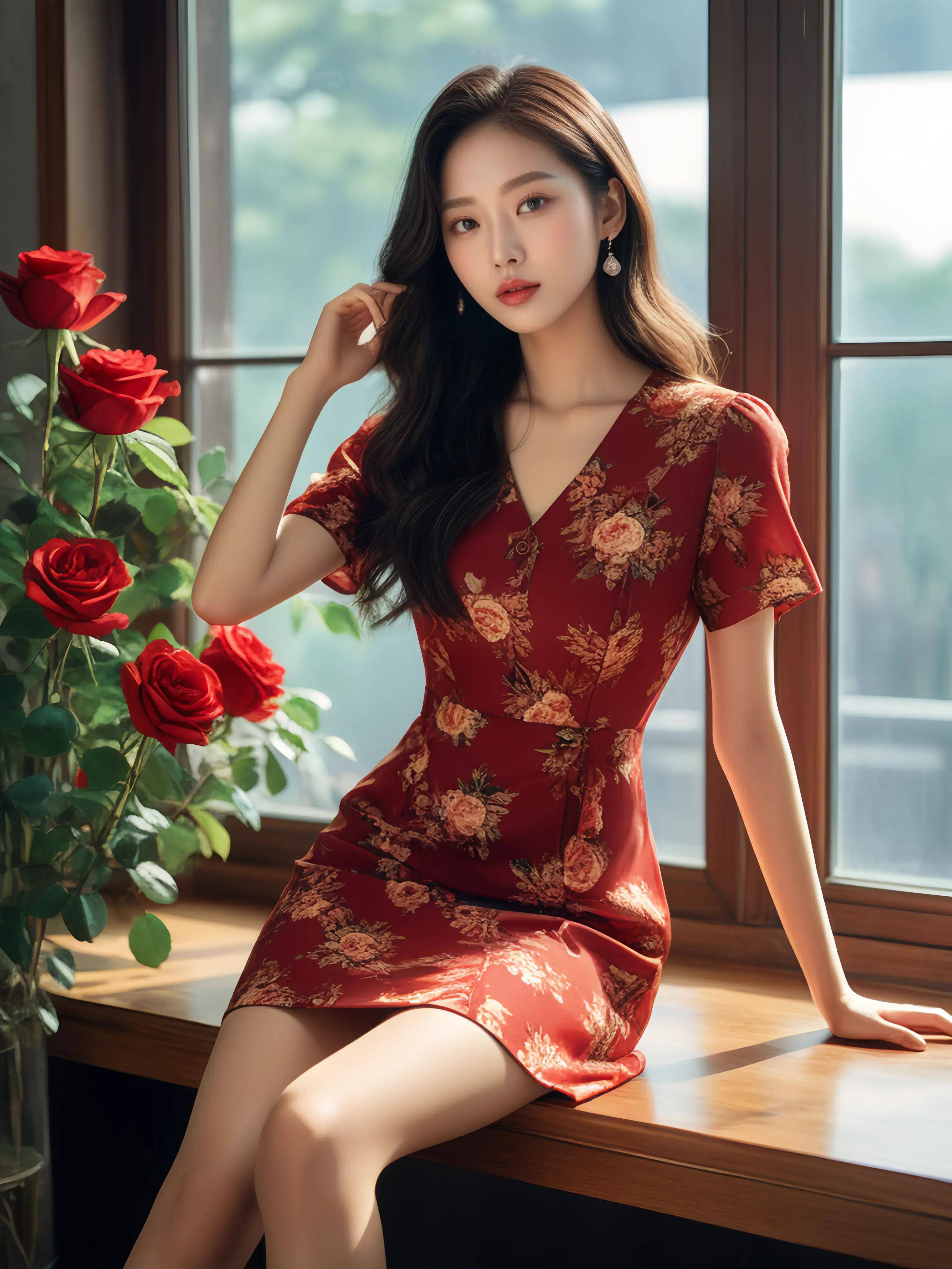 腰间进入她 MBA智库开元棋牌试玩将裙子撩到